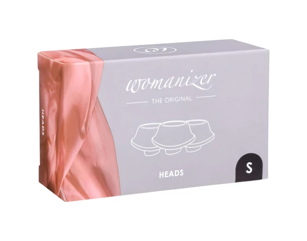 Womanizer Premium S - pótszívóharang szett - fekete (3db)