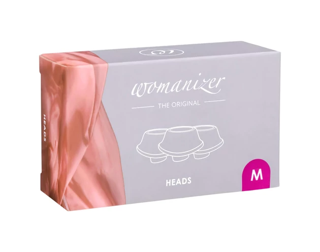 Womanizer Classic M - pótszívóharang szett - lila (3db)