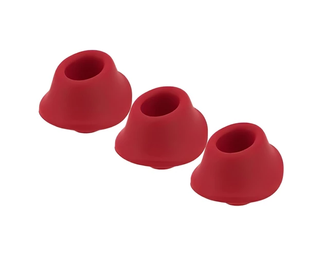 Womanizer Premium M - pótszívóharang szett - piros (3db)