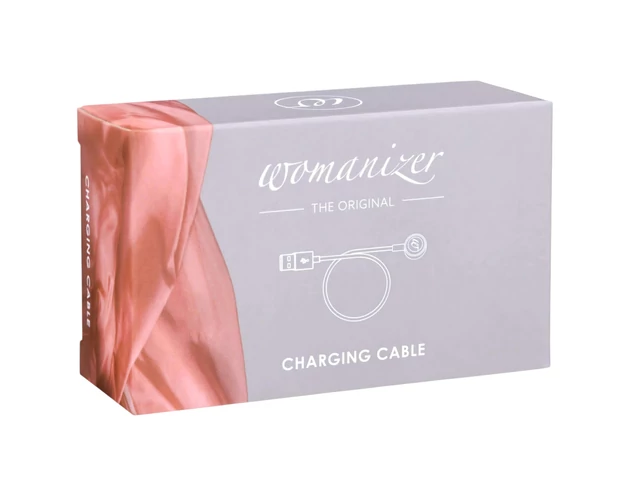 Womanizer - mágneses USB-töltőkábel (fekete)