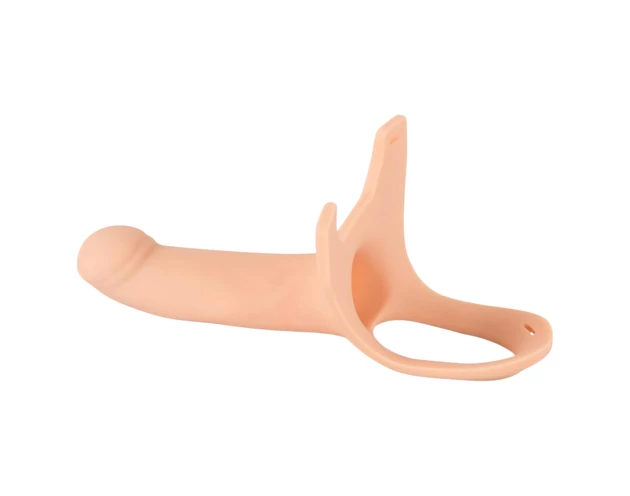 You2Toys - Strap-on - felcsatolható, üreges dildó (nagy) - natúr