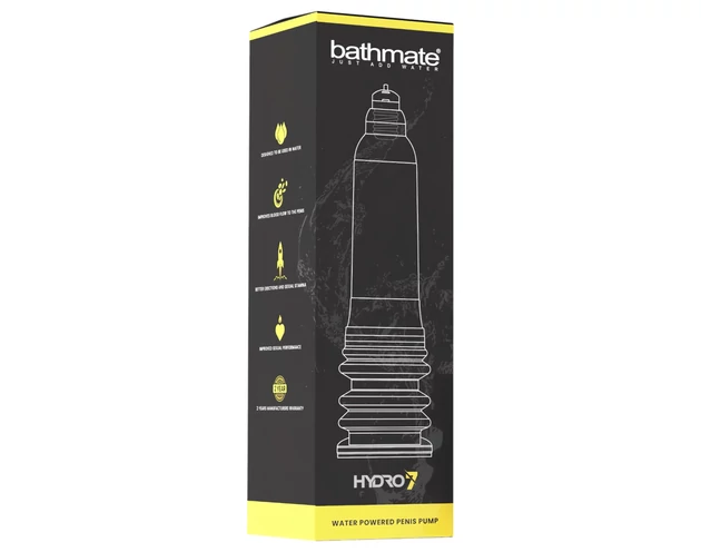 Bathmate Hydro7 - hidraulikus péniszpumpa (átlátszó)
