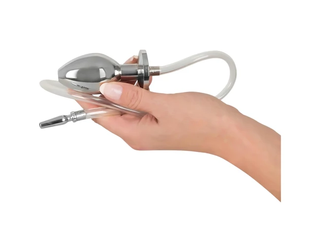 Piss to Ass Plug - üreges anál plug húgycső tágítóval