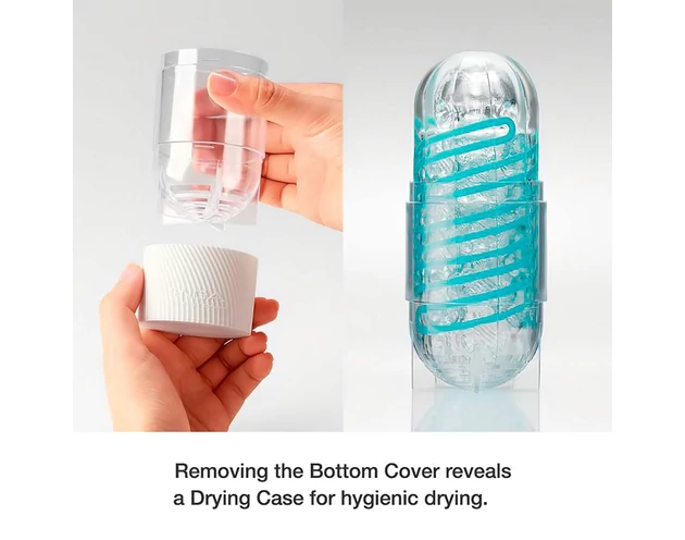 TENGA Spinner Tetra - maszturbátor (átlátszó)