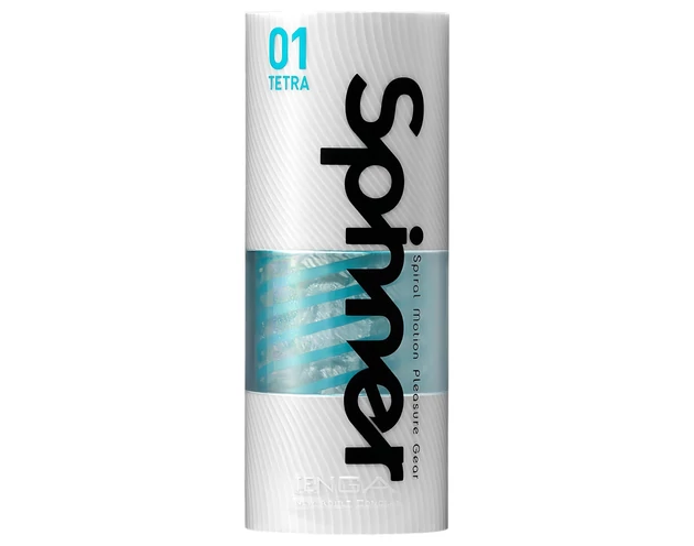 TENGA Spinner Tetra - maszturbátor (átlátszó)