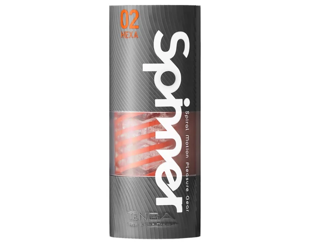 TENGA Spinner Hexa - maszturbátor (átlátszó)