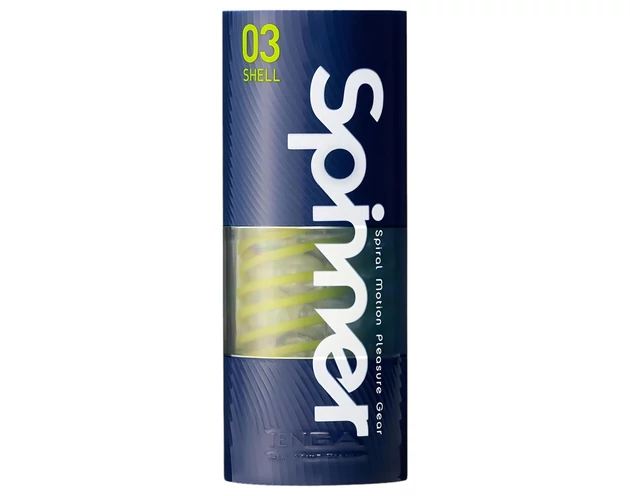 TENGA Spinner Schell - maszturbátor (átlátszó)