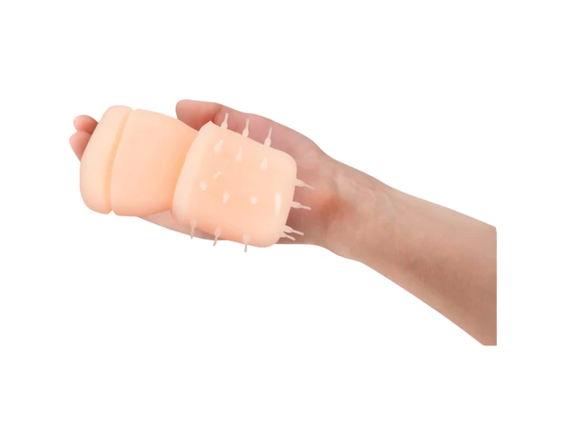 Nature Skin - extra mély, élethű punci tokban (natúr-fekete)