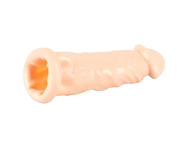 You2Toys - Silicone - hosszabbító péniszköpeny (natúr) - 19cm