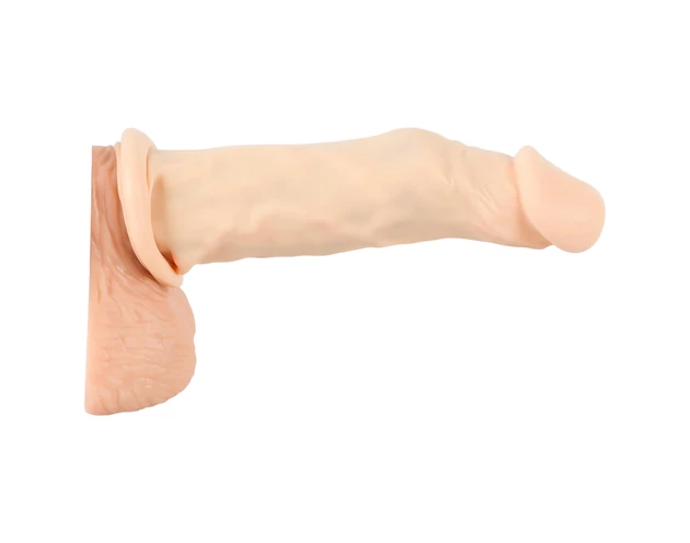 You2Toys - Silicone - hosszabbító péniszköpeny (natúr) - 19cm