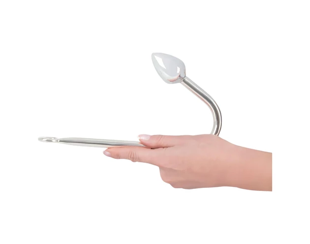 You2Toys - alumínium anál horog (179g) - ezüst