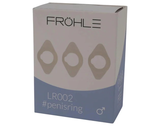 Fröhle LR002 (2,1cm) - orvosi péniszgyűrű szett (3db)