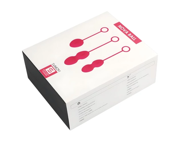 Svakom Nova - 3 részes gésagolyó szett (piros)