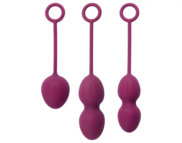 Svakom Nova - 3 részes gésagolyó szett (viola)