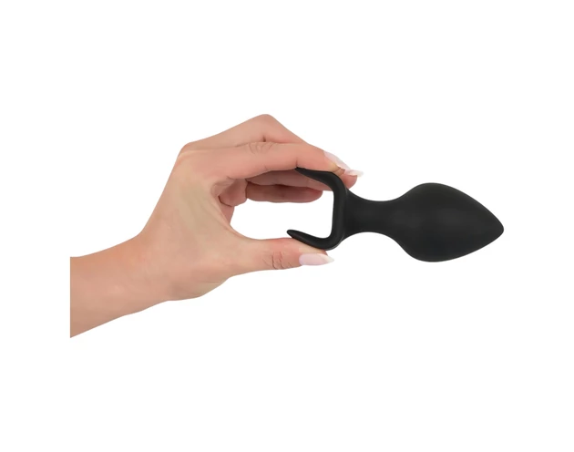 Black Velvet - szilikon anál plug szett (3 részes) - fekete