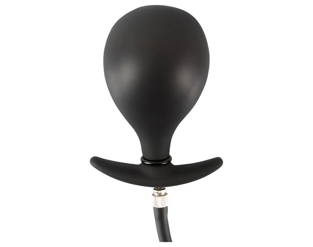 You2Toys - pumpálható, anál tágító plug (fekete)