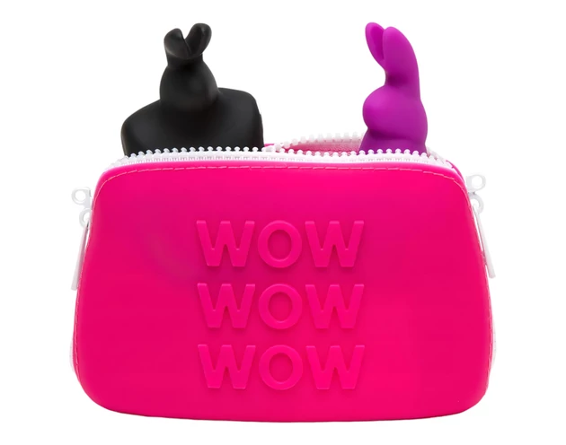 Happyrabbit - szex-játék neszeszer (pink) - kicsi