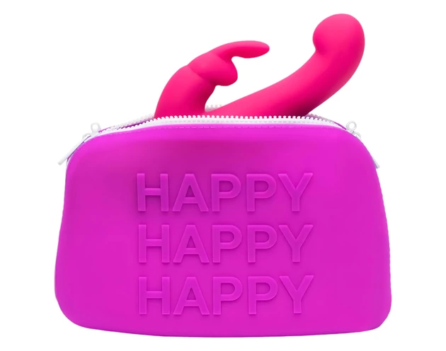 Happyrabbit - szex-játék neszeszer (lila) - nagy