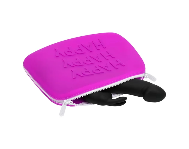 Happyrabbit - szex-játék neszeszer (lila) - nagy