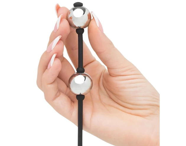 A szürke ötven árnyalata Inner Goddess - mini gésagolyó (ezüst)