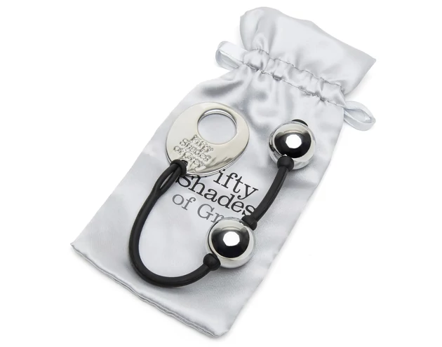 A szürke ötven árnyalata Inner Goddess - mini gésagolyó (ezüst)