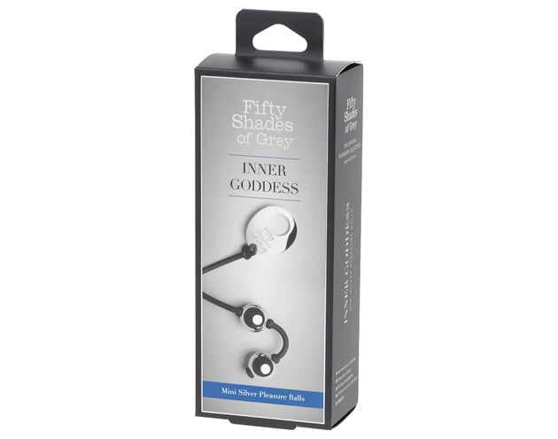 A szürke ötven árnyalata Inner Goddess - mini gésagolyó (ezüst)