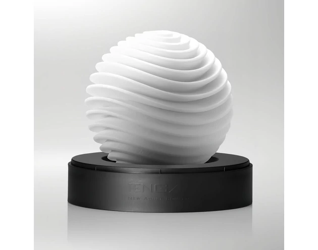 TENGA GEO - hullámos maszturbátor (Aqua)