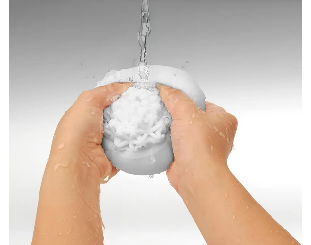 TENGA GEO - hullámos maszturbátor (Aqua)