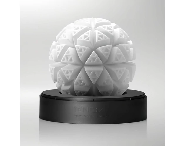 TENGA GEO - hullámos maszturbátor (Glacier)