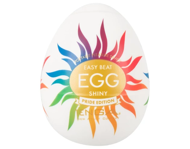 TENGA Egg Shiny Pride - maszturbátor (6db)