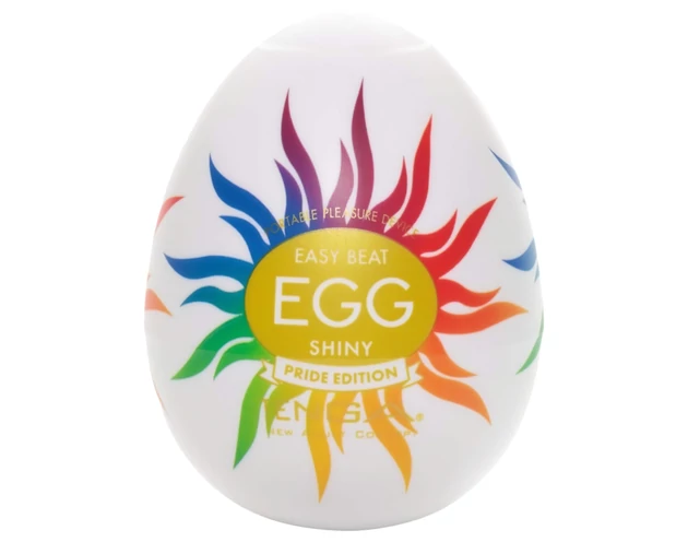 TENGA Egg Shiny Pride - tojás maszturbátor (1db)