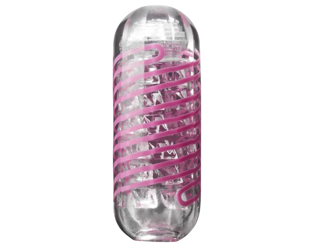 TENGA Spinner Brick - maszturbátor (átlátszó)