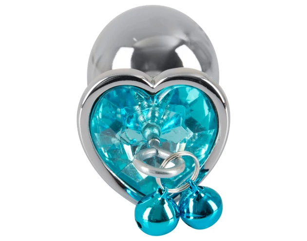 You2Toys - Butt Plug Set - anál plug szett + póráz (ezüst)