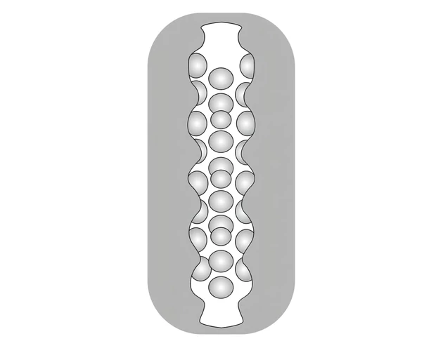 STROKER Speed - műpopsi maszturbátor (átlátszó)