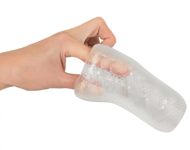 STROKER Speed - műpopsi maszturbátor (átlátszó)