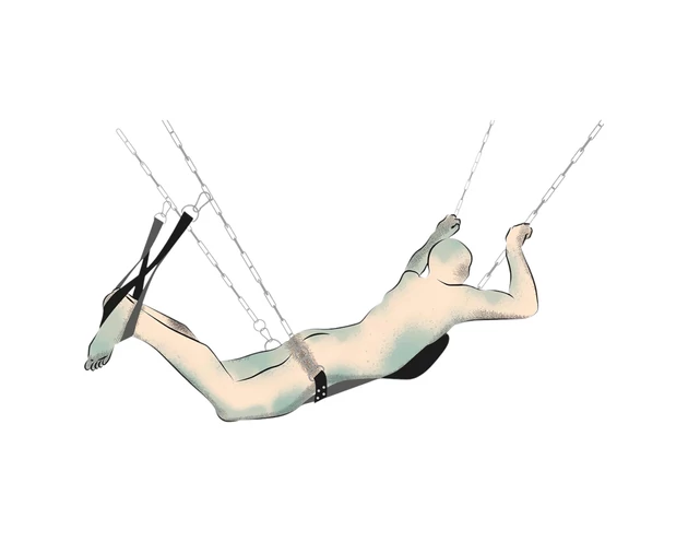 You2Toys Sex Swing - szexhinta (fekete)