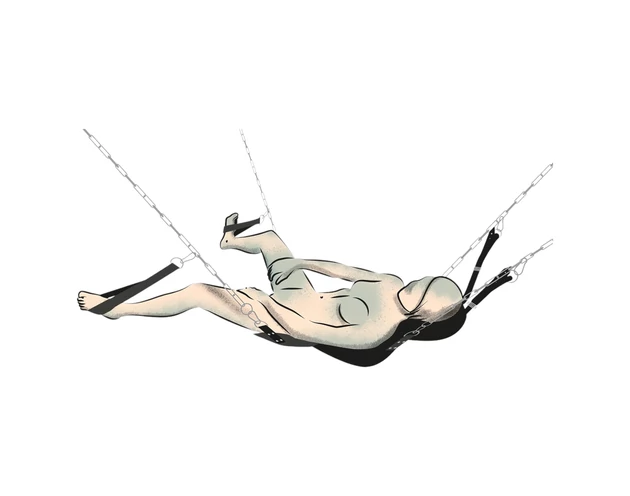 You2Toys Sex Swing - szexhinta (fekete)