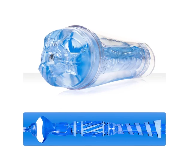 Fleshlight Flight Commander - szívó maszturbátor (kék)