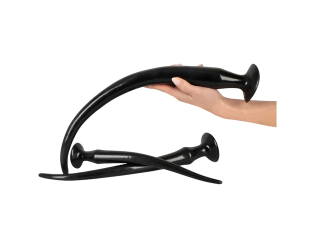 You2Toys - extra hosszú anál plug szett (3 részes) - fekete