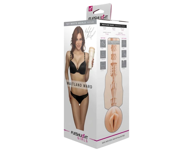 Fleshlight Maitland Ward - élethű műpunci (natúr)