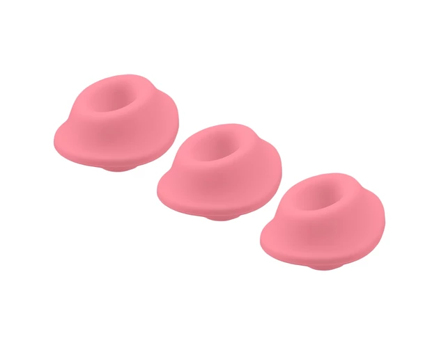 Womanizer Premium Eco - pótszívóharang szett - pink (3db)