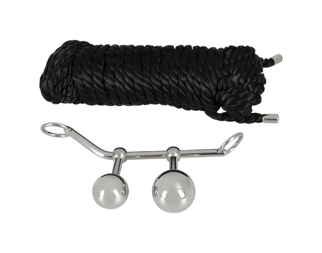 You2Toys Bondage anál plug (149g) + BDSM kötél (10m)