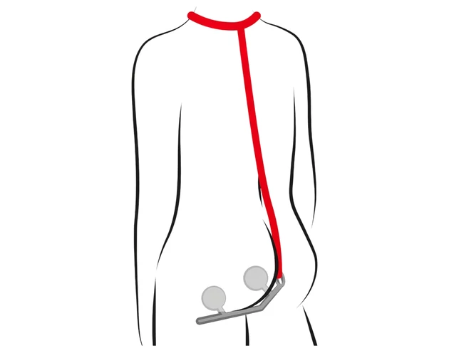 You2Toys Bondage anál plug (149g) + BDSM kötél (10m)