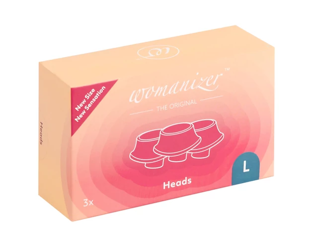 Womanizer L - pótszívóharang szett - kék (3db) - nagy