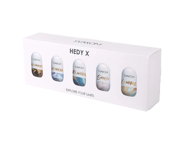 Svakom Hedy X Mixed - maszturbációs tojás szett (5db)