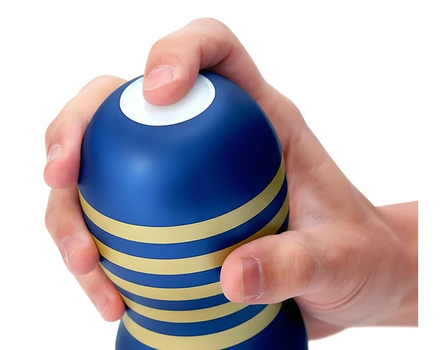 TENGA Premium Original - eldobható maszturbátor (kék)