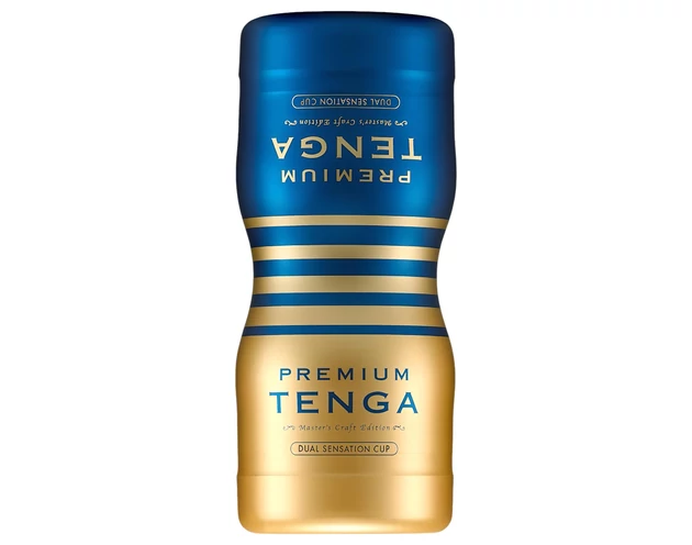 TENGA Premium Dual Sensation - eldobható maszturbátor