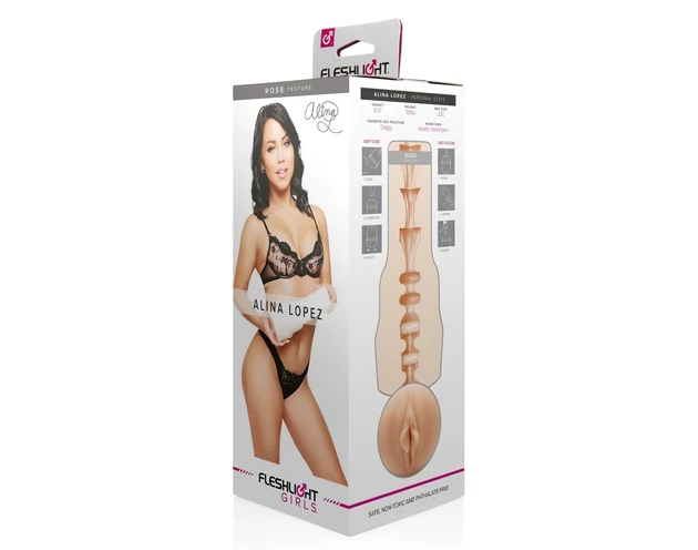 Fleshlight Alina Lopez Rose - élethű punci maszturbátor (natúr)