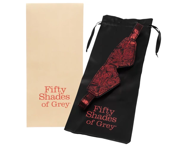 A szürke ötven árnyalata - szemtakaró (fekete-vörös)