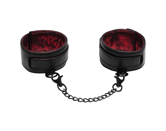 A szürke ötven árnyalata - boka bilincsek (fekete-vörös)